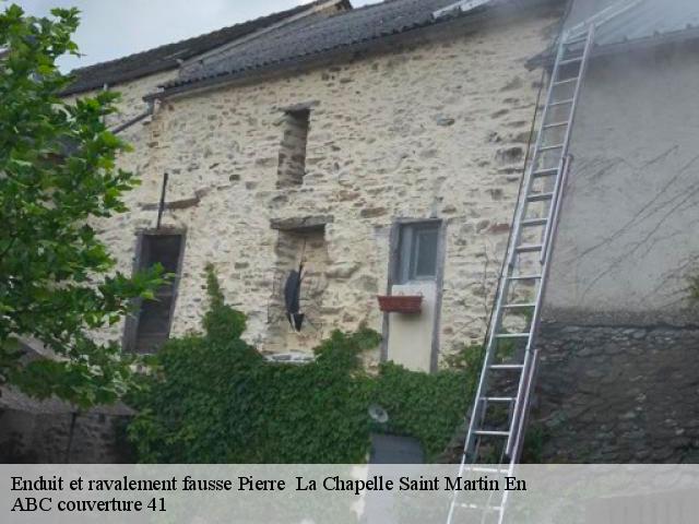 Enduit et ravalement fausse Pierre   la-chapelle-saint-martin-en-41500 ABC couverture 41